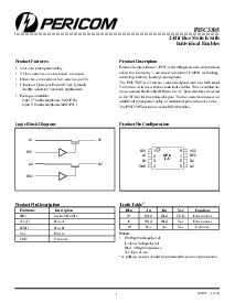 浏览型号PI5C3305的Datasheet PDF文件第1页