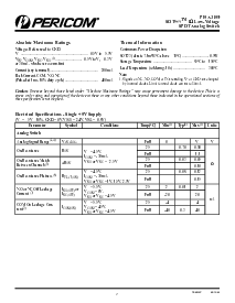 浏览型号PI5A3159TEX的Datasheet PDF文件第2页
