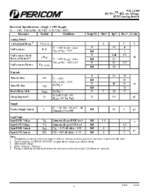 浏览型号PI5A3159TEX的Datasheet PDF文件第6页