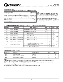 浏览型号PI5C3301TX的Datasheet PDF文件第2页