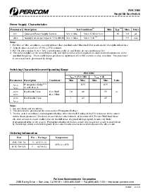 浏览型号PI5C3301TX的Datasheet PDF文件第3页