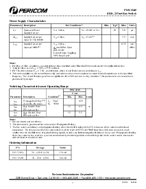 浏览型号PI5C3245S的Datasheet PDF文件第3页