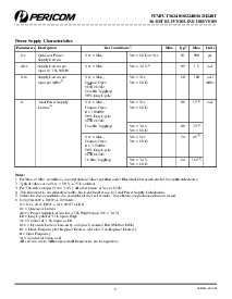浏览型号PI74FCT16240T的Datasheet PDF文件第5页