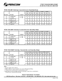 浏览型号PI74FCT16240T的Datasheet PDF文件第6页