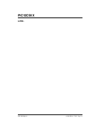 浏览型号PIC12C509AT-04I/SN的Datasheet PDF文件第8页