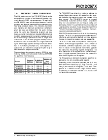 浏览型号PIC12C672T-10E/P的Datasheet PDF文件第7页