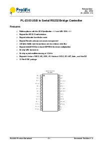 浏览型号PL-2303的Datasheet PDF文件第3页