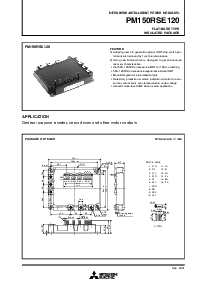 浏览型号PM150RSE120的Datasheet PDF文件第1页