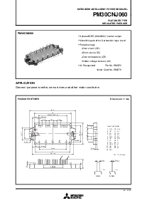 浏览型号PM30CNJ060的Datasheet PDF文件第1页