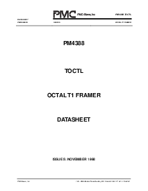 浏览型号PM4388-RI的Datasheet PDF文件第1页