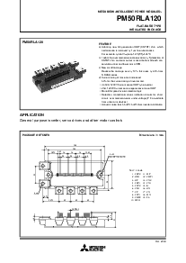 浏览型号PM50RLA120的Datasheet PDF文件第1页