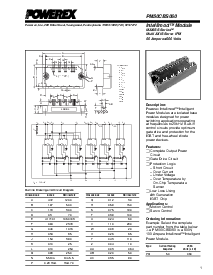 浏览型号PM50CBS060的Datasheet PDF文件第1页