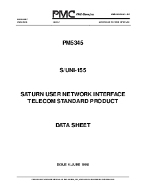 浏览型号PM5345-RC的Datasheet PDF文件第1页