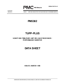 浏览型号PM5362-RI的Datasheet PDF文件第1页