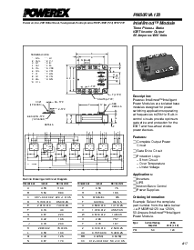 浏览型号PM50RSA120的Datasheet PDF文件第1页