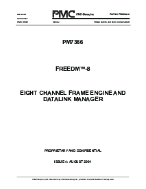 浏览型号PM7366-BI的Datasheet PDF文件第1页