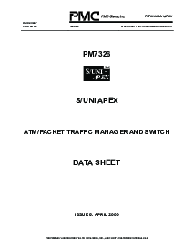 浏览型号PM7326-BI的Datasheet PDF文件第1页