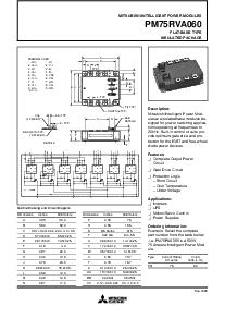 浏览型号PM75CSA120的Datasheet PDF文件第1页