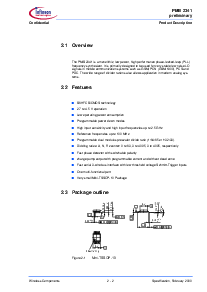 浏览型号PMB2341的Datasheet PDF文件第6页