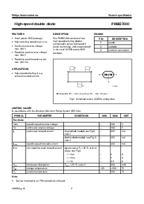 浏览型号PMBD7000的Datasheet PDF文件第2页