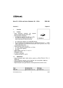 浏览型号PMB2201的Datasheet PDF文件第5页