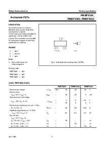 浏览型号PMBF4391的Datasheet PDF文件第2页
