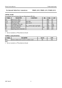 浏览型号PMBFJ211的Datasheet PDF文件第3页