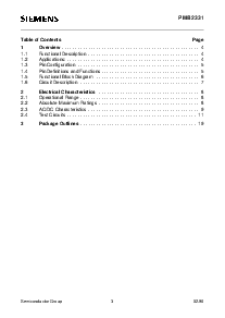 浏览型号PMB2331的Datasheet PDF文件第3页