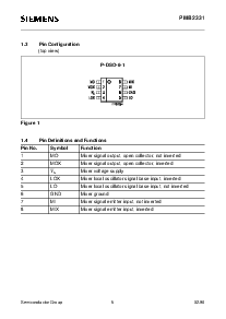 浏览型号PMB2331的Datasheet PDF文件第5页