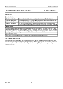 浏览型号PMBFJ174的Datasheet PDF文件第6页