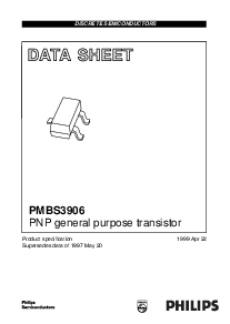 浏览型号PMBS3906的Datasheet PDF文件第1页