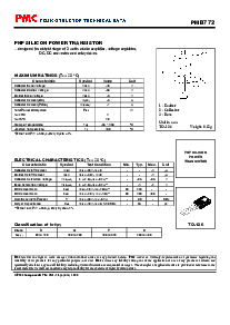 浏览型号PMB772的Datasheet PDF文件第1页