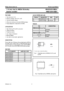 浏览型号PMEG4010BEA的Datasheet PDF文件第2页