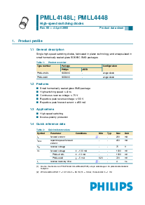 浏览型号PMLL4448的Datasheet PDF文件第1页