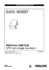 浏览型号PMSTA42的Datasheet PDF文件第1页