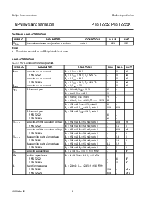 浏览型号PMST2222A的Datasheet PDF文件第3页
