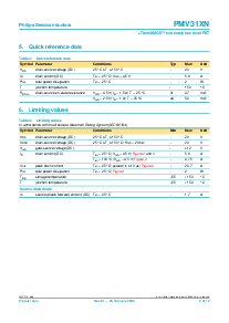 浏览型号PMV31XN的Datasheet PDF文件第2页