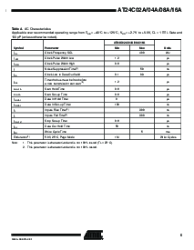 浏览型号AT24C16A-10PQ-2.7的Datasheet PDF文件第5页