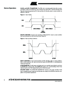 浏览型号AT24C16A-10PQ-2.7的Datasheet PDF文件第6页