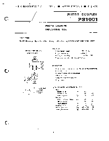 浏览型号PS1001的Datasheet PDF文件第1页
