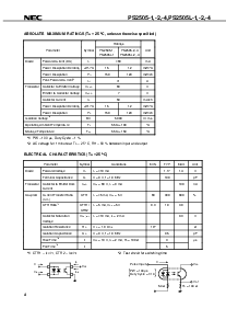 浏览型号PS2505-2的Datasheet PDF文件第4页