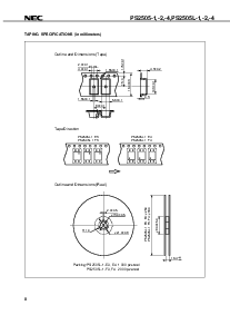 浏览型号PS2505-2的Datasheet PDF文件第8页