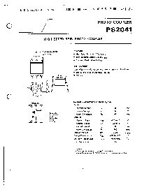 浏览型号PS2041的Datasheet PDF文件第1页