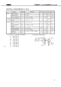 浏览型号PS2501-4的Datasheet PDF文件第5页