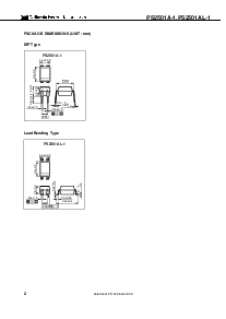 浏览型号PS2501A-1的Datasheet PDF文件第2页