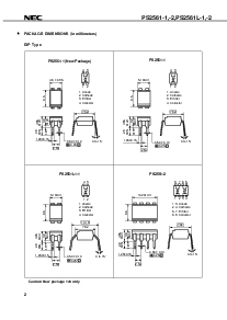 浏览型号PS2561L1-1-V的Datasheet PDF文件第2页