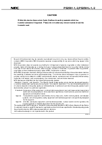 浏览型号PS2561L-1-V的Datasheet PDF文件第12页