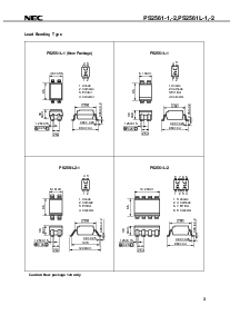 浏览型号PS2561-1-V的Datasheet PDF文件第3页