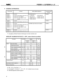浏览型号PS2561L2-1-V的Datasheet PDF文件第4页