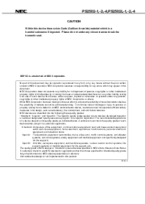 浏览型号PS2502L-1的Datasheet PDF文件第12页